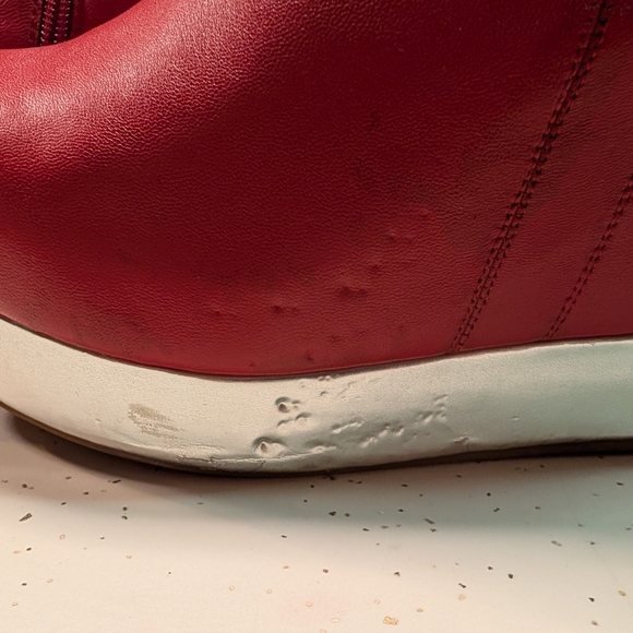 Jeffrey Campbell Red Wedge Boots main image 5